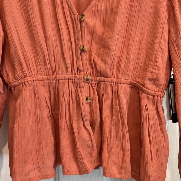 O’Neill Salmon Celine Blouse Medium - Picture 3 of 13